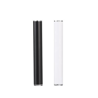 White Black 87.3mm CBD Vape Pen Battery No Button USB Charger Custom Logo
